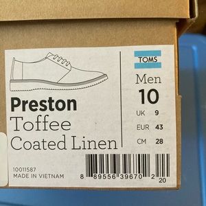 Toms Preston Linen Shoe